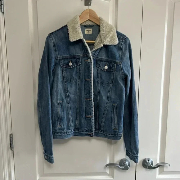 Jean Jacket with fleece details - Picture 1 of 4